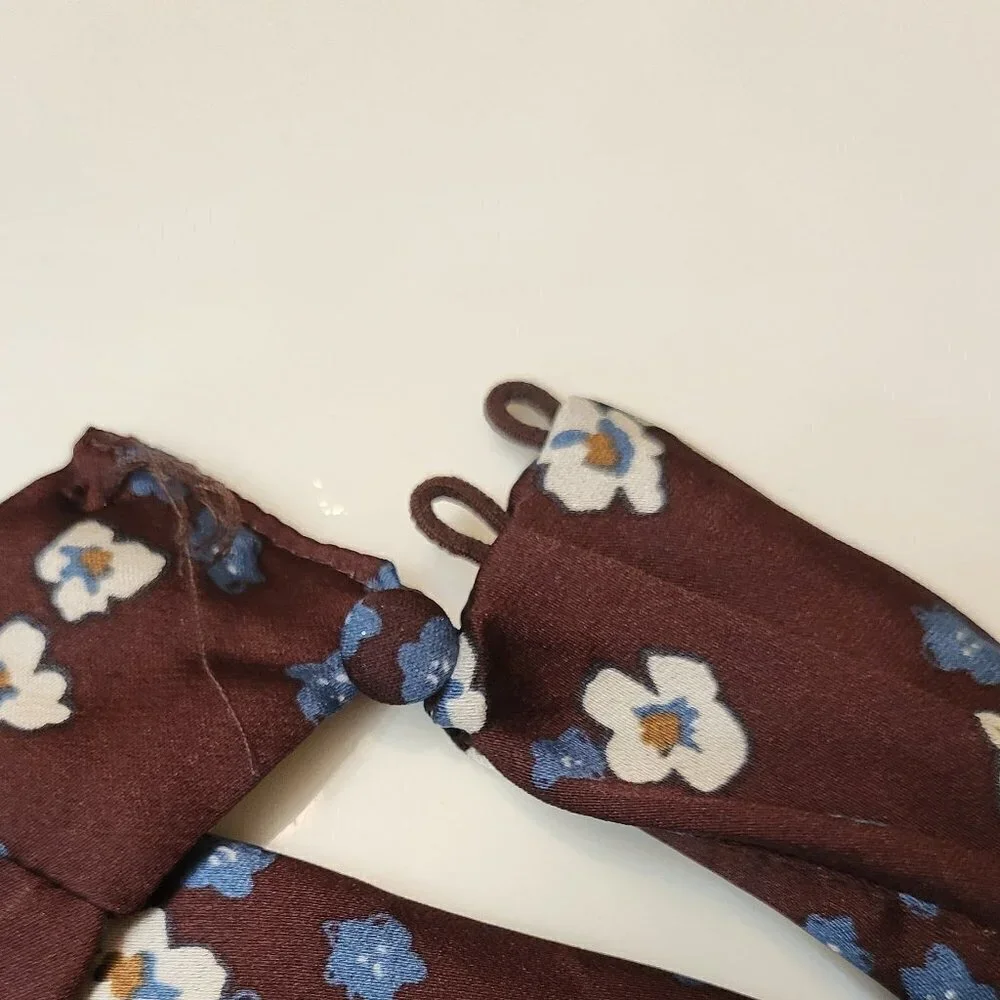 Heartloom Miyako Dress in Ganache Dark Brown floral Size Large NWT - Picture 9 of 11
